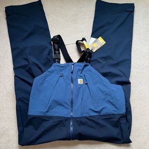 Carhartt men’s Storm Defender Force Mid-weight overalls.